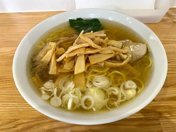 「メンマラーメン大盛り」@ぜんやの写真