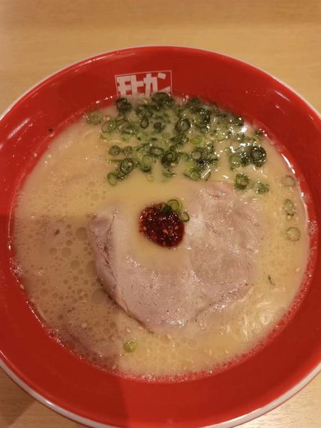 「モヒカンラーメン（800円）」@モヒカンらーめん 博多デイトス店の写真