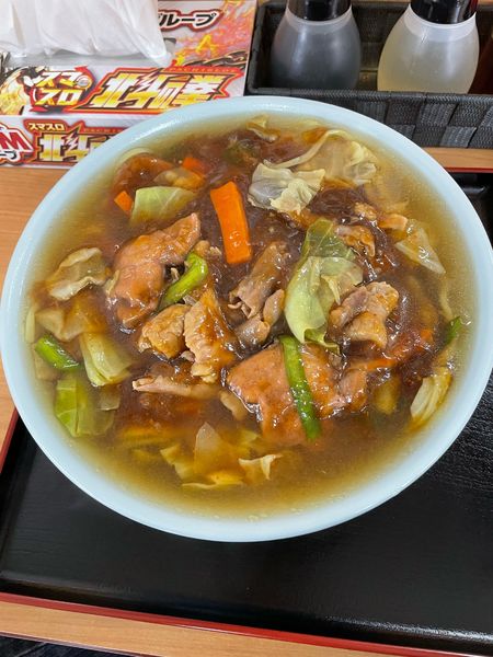 「スタミナホット（魚介スープ）」@スタミナラーメン 一伸の写真