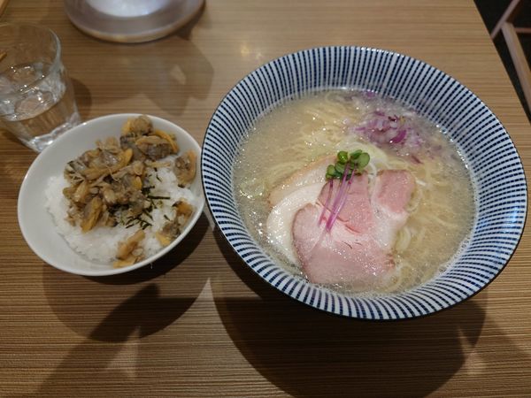 「貝だし麺」@貝だし麺 きた田の写真