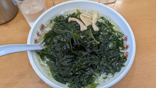 「タンメン　餃子」@老郷 本店の写真