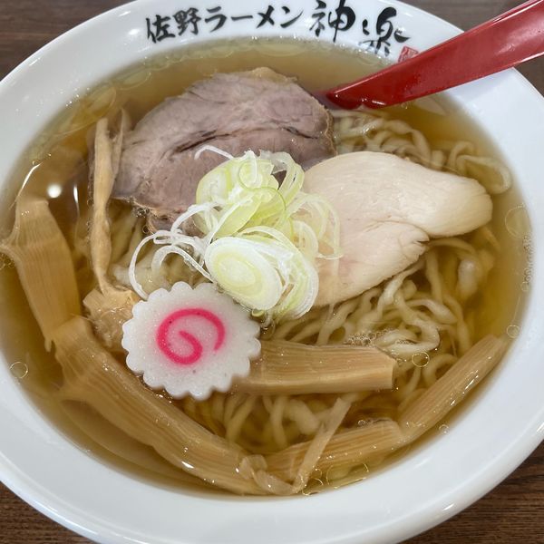 「ラーメン 750円」@佐野ラーメン 神楽の写真