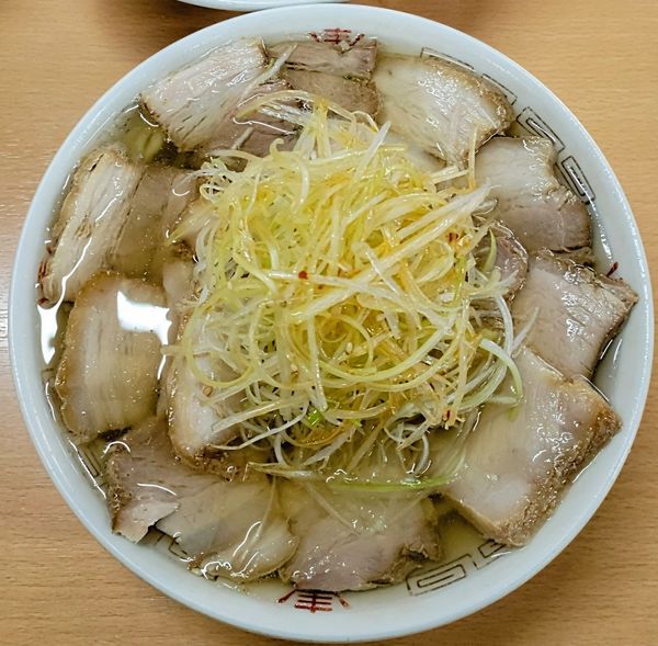 「ネギチャーシュー」@坂内食堂 喜多方本店の写真