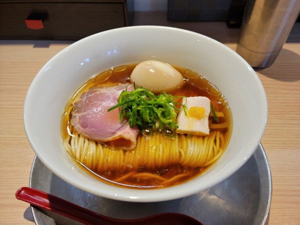 「味玉中華そば」@麺道 麒麟児の写真