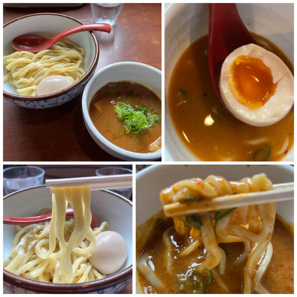 「みそつけめん 小 850円 味付玉子 150円」@麺屋 高橋の写真