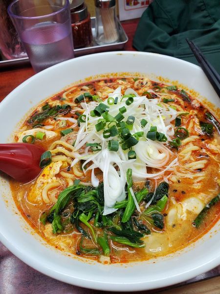 「味噌ドラたんたん麺辛さドラゴン級８５０円」@らーめん ドラごんちの写真