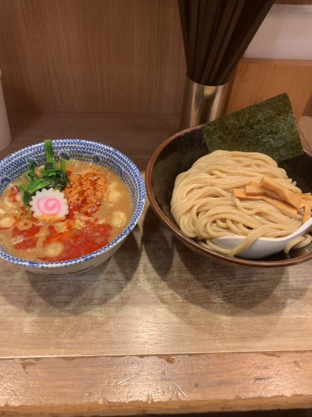 「坦々つけめん(小・780円)」@舎鈴 エキュート赤羽店の写真