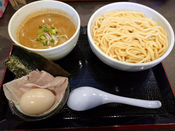 「特製濃厚鶏魚介つけそば」@つけそば九六 龍ケ崎店の写真