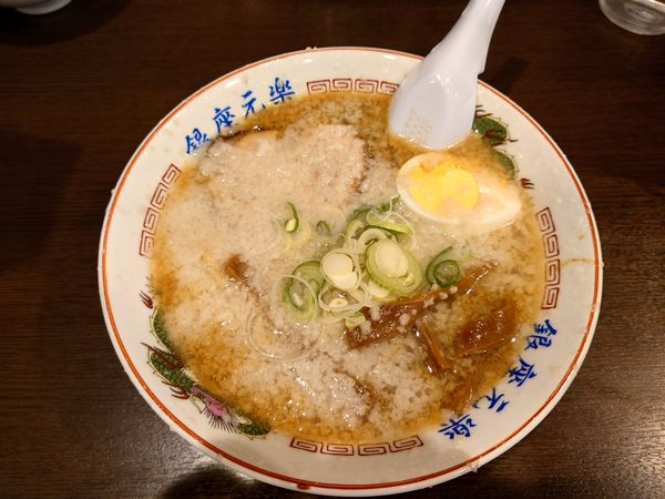 「元ラーメン¥770＋ライス¥150」@銀座元楽の写真