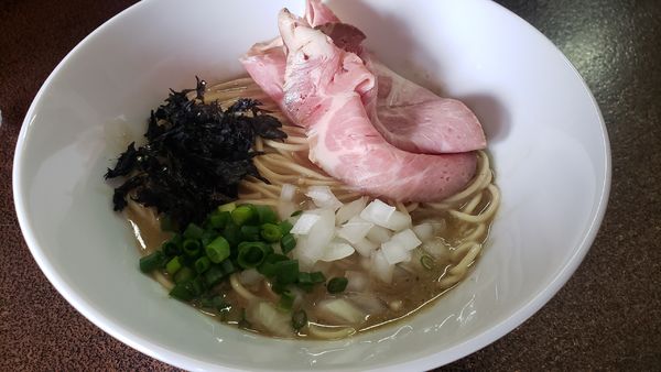 「濃厚 塩＋和え玉 醤油」@2番ライト 煮干男の写真