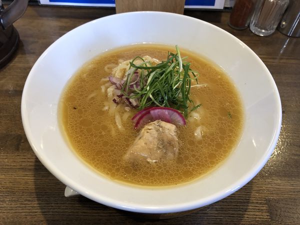 「まぐろSOBA 950円」@Joe-Luck NOODLE'sの写真