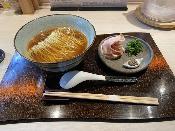「ポルチーニ醤油らぁ麺(1,300円)」@入鹿TOKYOの写真