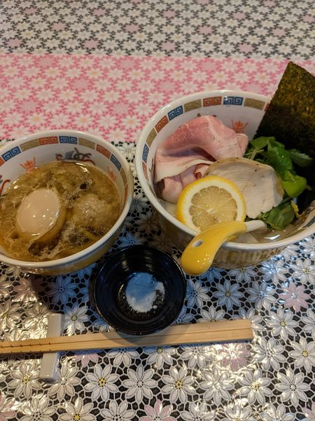 「特製カルピスバターつけ麺 BABY」@ベイビーマルソン さくら麺菓の写真