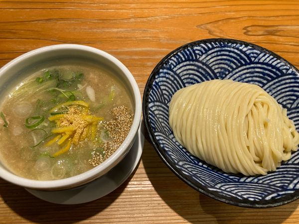 「つけそば（ゆず塩）」@麺 一直の写真