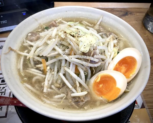 「塩タンメン(759¥)」@純米味噌らーめん みそら堂 おもちゃのまち店の写真