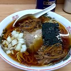 らあめん（６００円）＋メンマ増し（１００円）