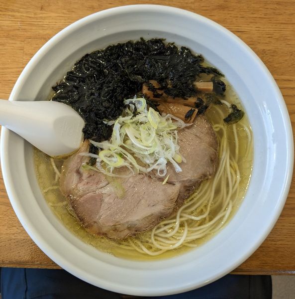 「磯塩ラーメン」@麺屋 銀次郎の写真