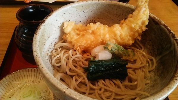 「えび天ぶっかけそば 1000円」@そば処 太宝家の写真