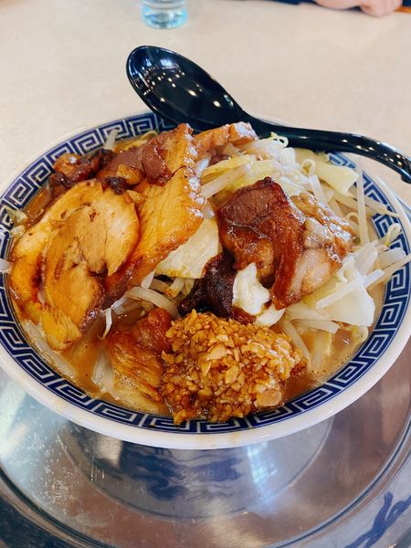 「角ふじ麺　バラチャーシュートッピング」@二代目麺屋こうじの写真