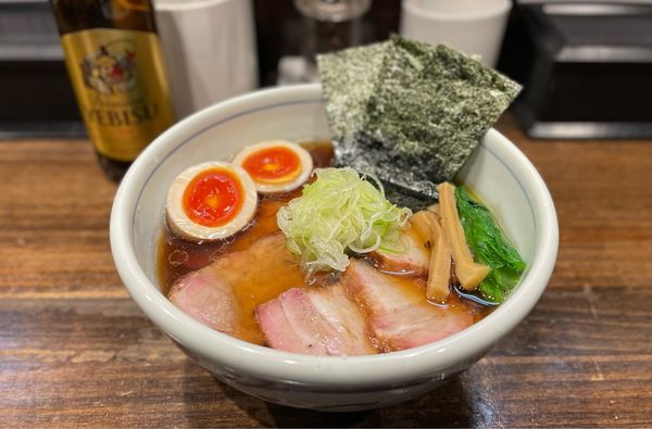 「特製中華そば（醤油）¥1300、焼豚2枚増し¥150」@櫻井中華そば店の写真