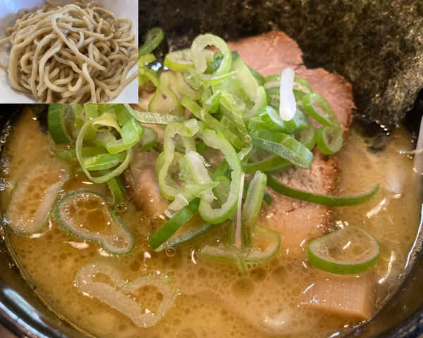 「道楽豚骨つけ麺」@ラーメン道楽 鮫洲本店の写真