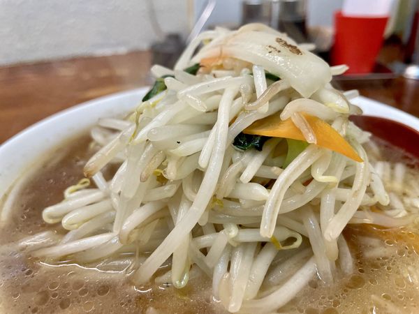 「もやしてんこ ＋ ジャンボ餃子」@一圓 三鷹北口店の写真