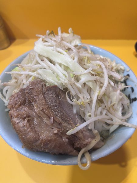「ドクロ　ニンニク」@ラーメン二郎 八王子野猿街道店2の写真
