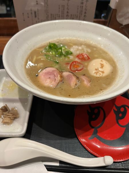 「鶏煮干しらぁめん　醤油　味玉」@麺や いま村の写真