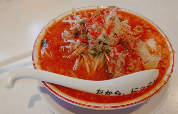 「辛いみそ野菜らーめん」@岐阜とん太の写真