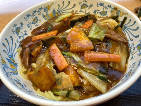 「スタミナ冷やし（大盛り）」@我流食堂 シーサイドひたちなか店の写真