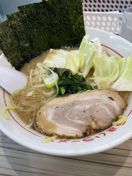 「うまいラーメン+ライス」@松福 函南店の写真