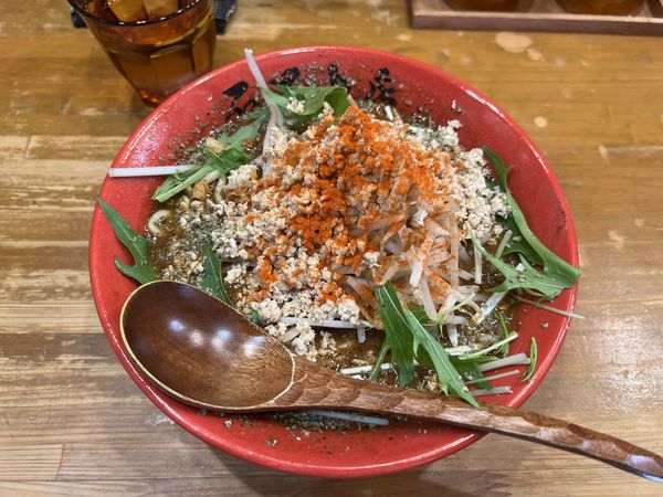 「スパイス赤みそラーメン 970円」@石黒商店 みそとスパイスの写真