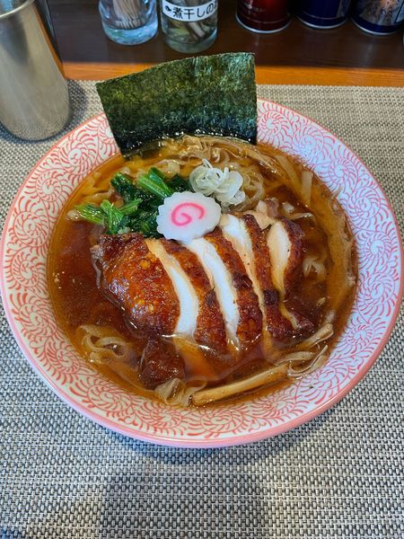 「鶏チャーシュー醤油生ラーメン」@らぁめん 生姜は文化。の写真