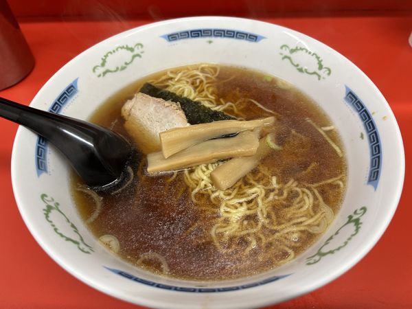 「ラーメン　500円」@伊峡の写真