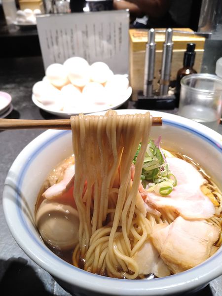 「「PLUS味玉」980円」@駄目な隣人 新宿店の写真