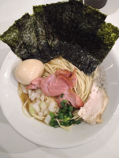 「『煮干しそば+海苔･味玉』1000円」@煮干専門 中華そば 平八の写真