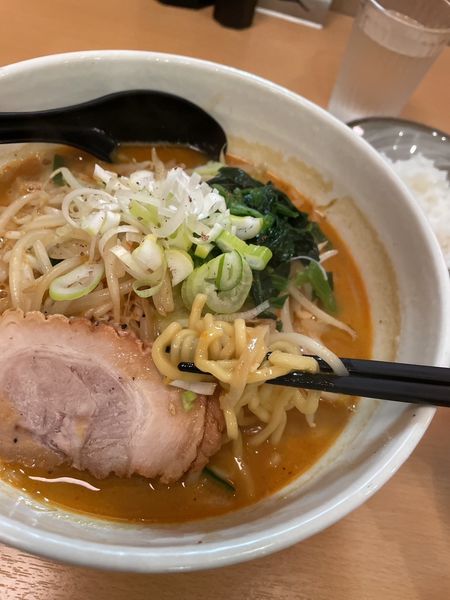 「辛味噌らーめん　やさい増し」@ぼっけもんの写真