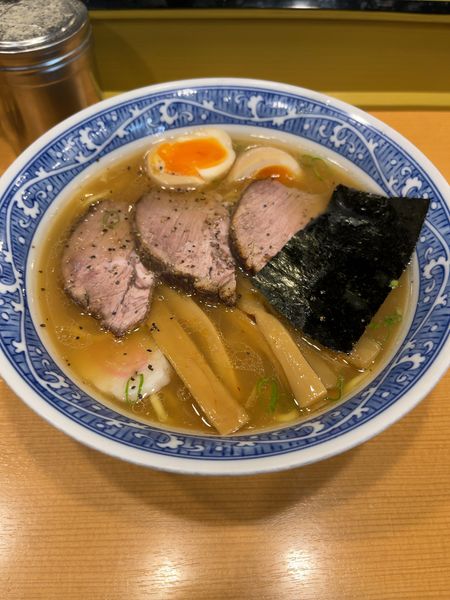 「特製中華そば」@中華そば 青葉 中野本店の写真