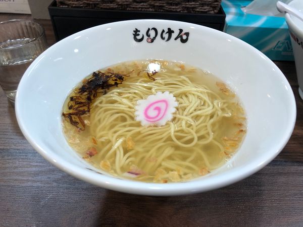 「塩かけそば」@盛田軒 もりたラーメン研究所の写真