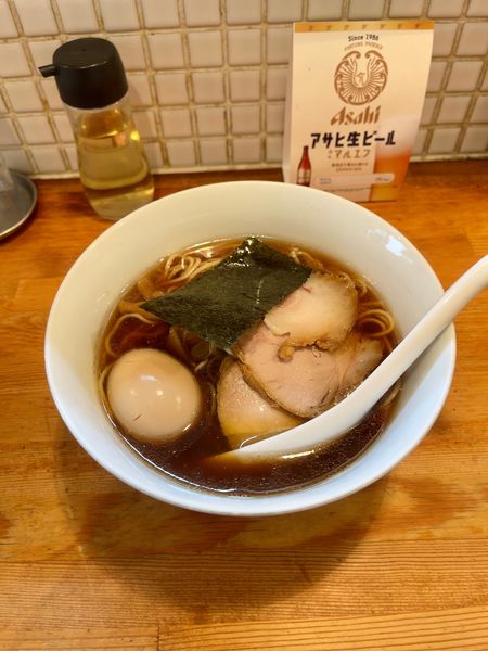 「醤油中華そば（900円）」@中華そば 閃の写真