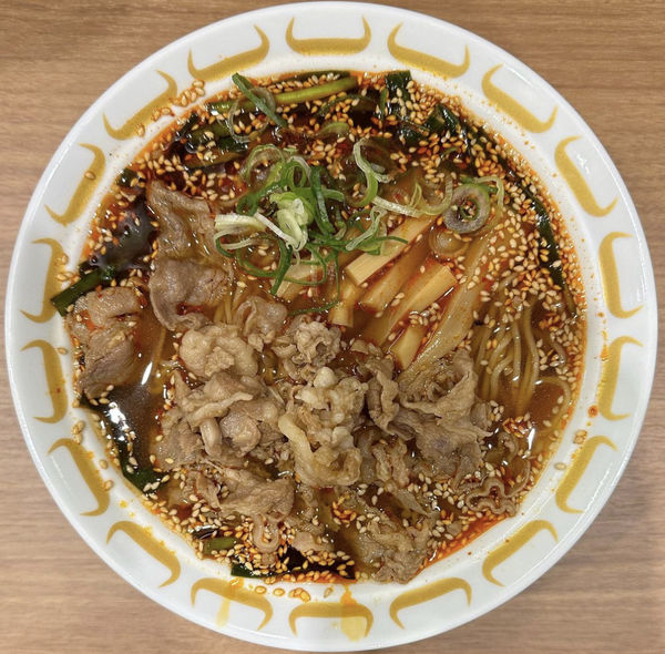 「スタミナ牛肉ラーメン」@大阪スタミナ牛肉ラーメン わだ 西池袋店の写真