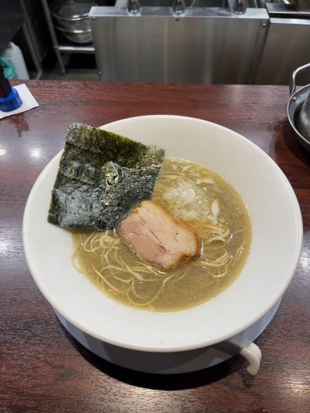 「煮干そばしお（1100円）」@NAKAGAWA わずの写真