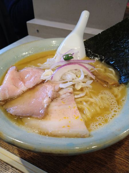 「『らあめん清濁』900円」@Homemade Ramen 青麦の写真