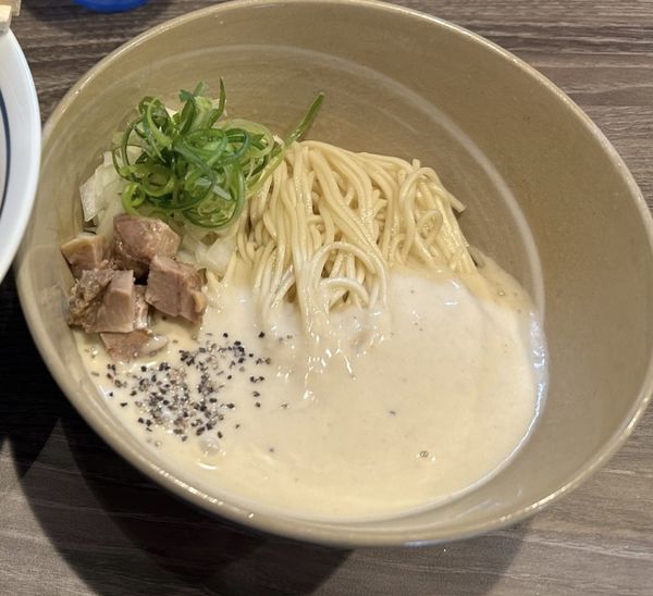 「【期間限定味付替玉】 ・牡蠣と旨味たっぷり替玉」@麺や 麟子鳳雛の写真