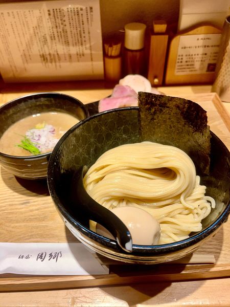 「特製つけ麺【大盛】」@麺屋 周郷 新橋店の写真