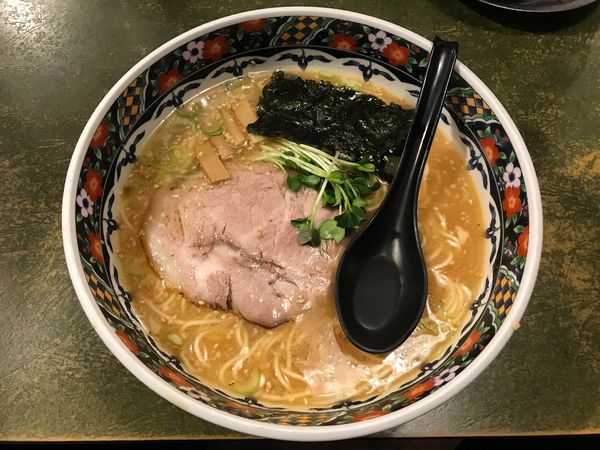 「らーめん　660円」@らーめん 華月の写真