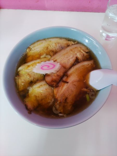 「チャーシューメン  ﾒﾝﾏ抜き」@おやじの店 3号店の写真