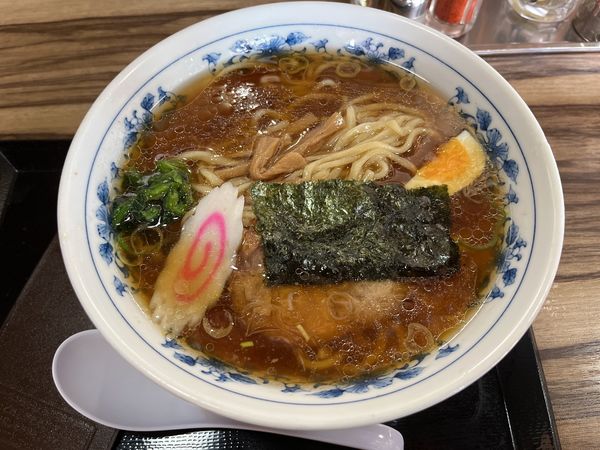 「中華そば　麺硬　820円」@池袋大勝軒 川越店の写真