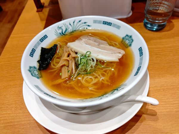 「中華そば(並盛・140g)390円」@日高屋 イーサイト高崎店の写真