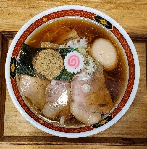 「煮干し支那そば」@自家製中華そば 麺の虜の写真